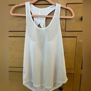 Zyia Active vented open back tank size small